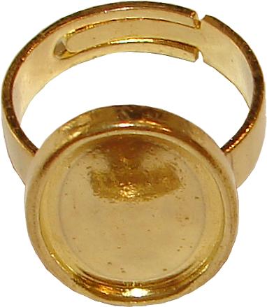 Base metal rings 18x13 oval setting