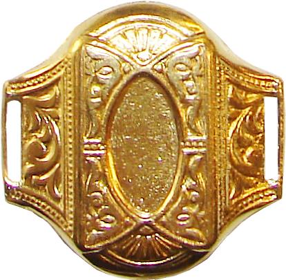 plate bracelet damasquinado estilo toledo toledin