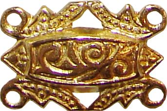 placas pulseras rayado basto plate bracelets