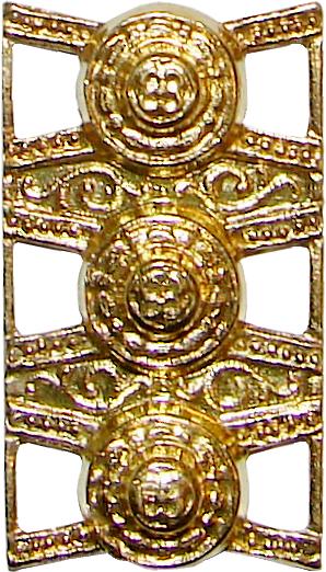 placas pulseras rayado basto plate bracelets