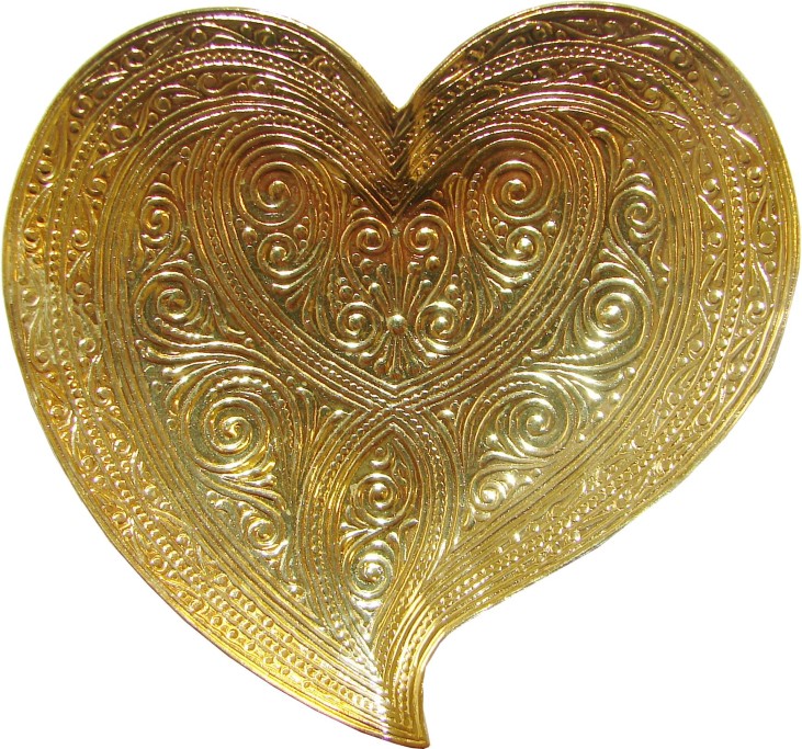 Engraving heart