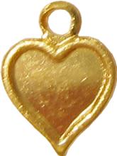 pendant heart to enamel 