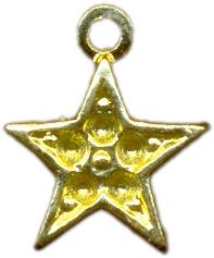 star pendant pieces for strass 