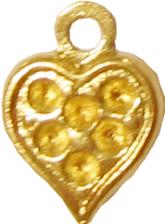 Heart pendants pieces for strass 