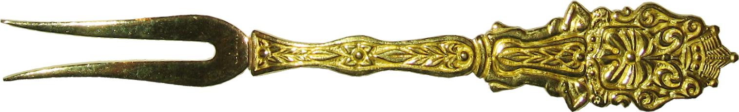 tenedor cl&aacute;sico vintage fork forchetta fourchette antique 