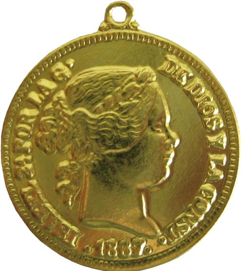 antique old coin pendants