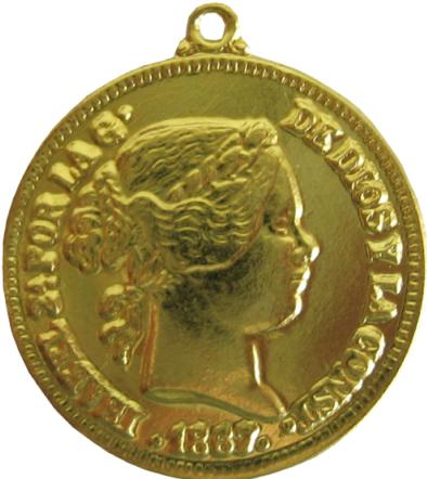 antique old coin pendants