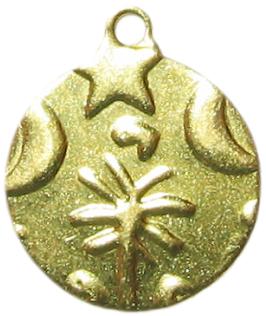 discos colgantes round pendants