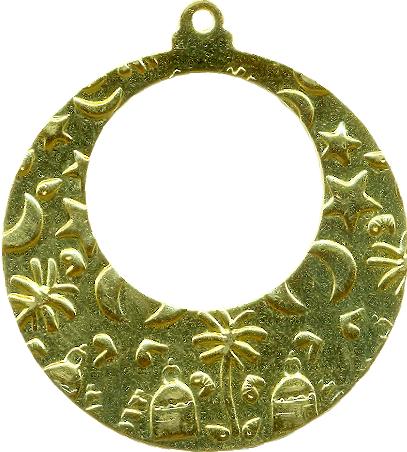 pendants hoop flamenca