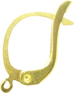 lever-back earrings pierced ear wire findings ear