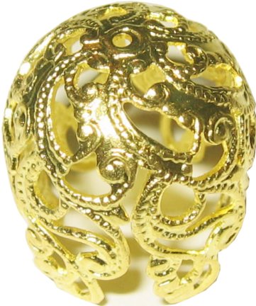 terminales &nbsp;endcap filigree cords end