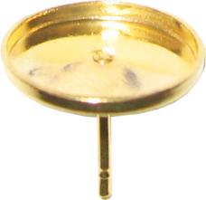  setting cabochons ear post 