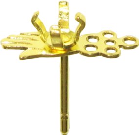 pieces for strass earrings ear post