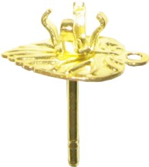 pieces for strass earrings ear post 