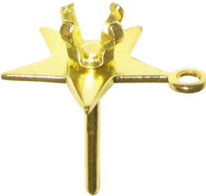 pieces for strass earrings ear post 