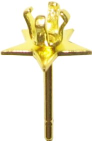 pieces for strass earrings ear post 