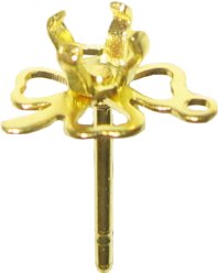 pieces for strass earrings ear post