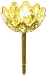 pieces for strass earrings ear post 