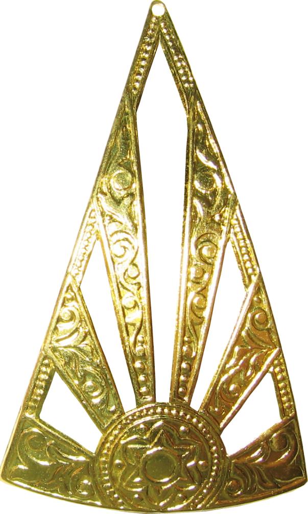 triangle pendants