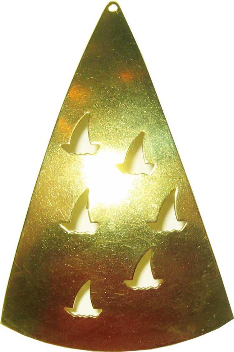 triangle pendants