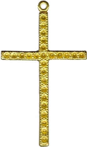 Crosses pendant crosses strass 
