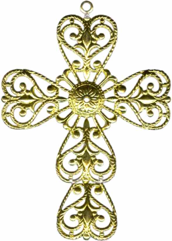 cross filigree