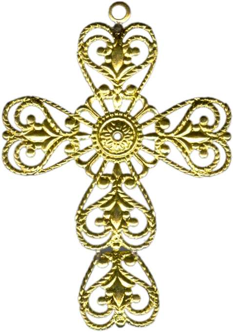 cross filigree