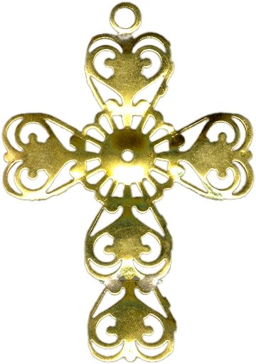 cross filigree