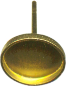 setting cabochons ear post 