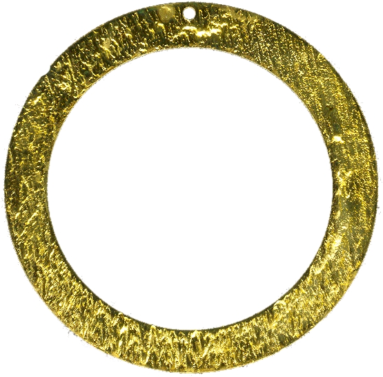 discos colgantes hoop pendants