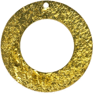 discos colgantes hoop pendants