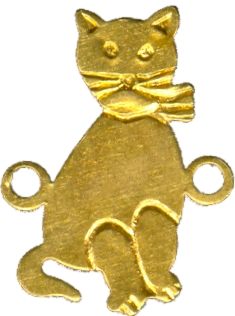 animales gatos cat pendant intermediate