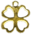 trebol cloverleaf pendants