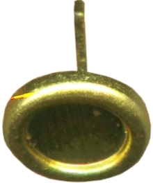 setting cabochons ear post 