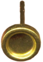 setting cabochons ear post 
