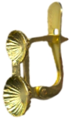 pearl clip earring components