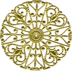 filigranas filigrees round discks cercle