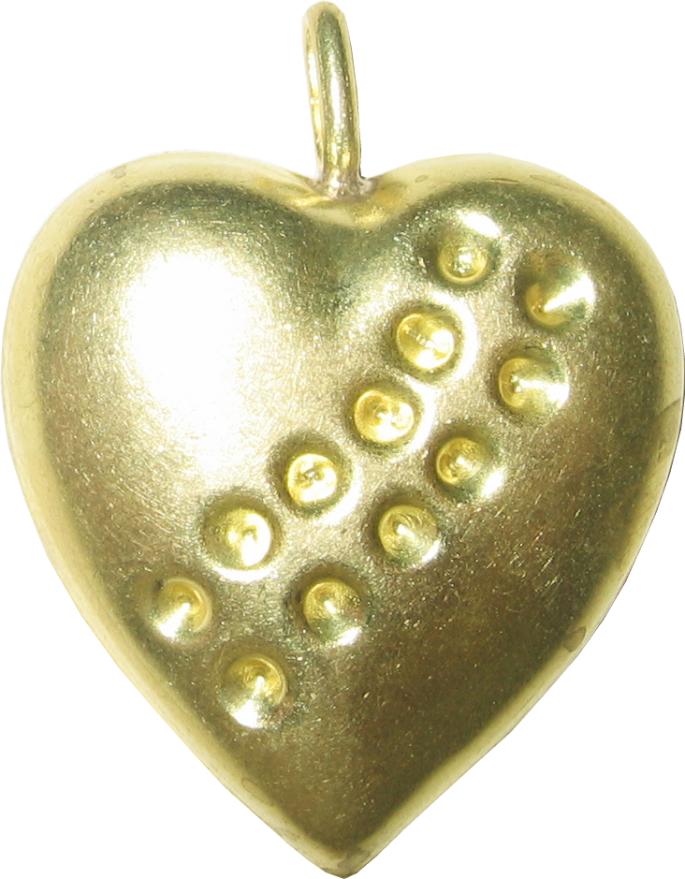 heart pendant pieces for strass 