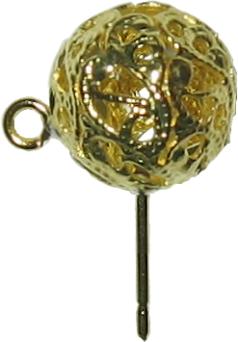 Earrings (Ball filigree)