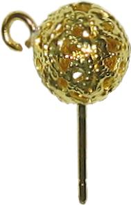 Earrings (Ball filigree)