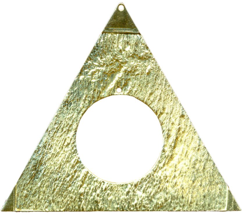 triangle pendant