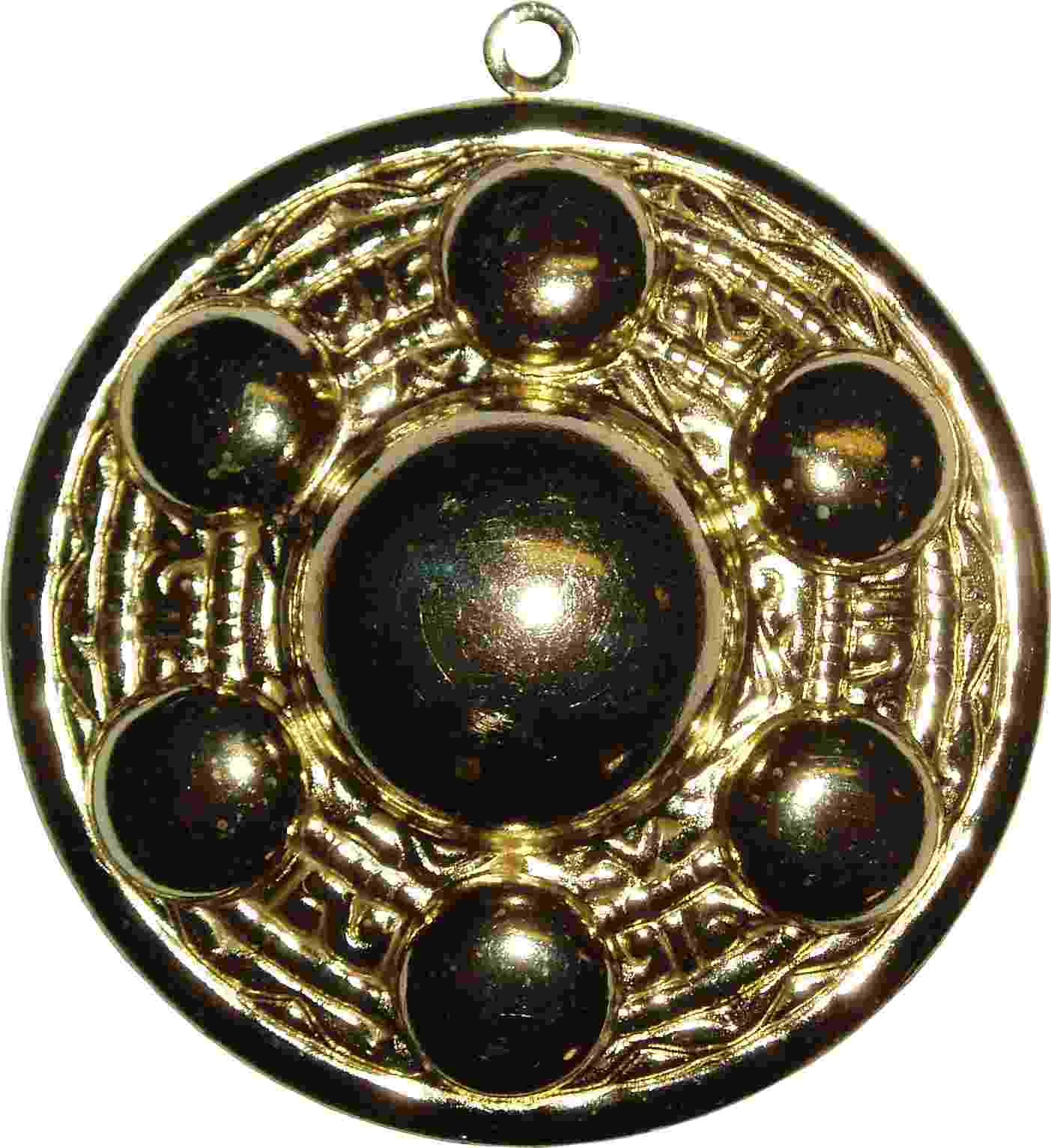 disco con argolla colgantes disk pendants