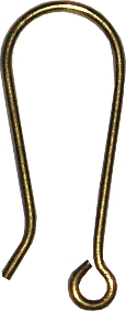 earwires plain hook kidney wire pierced ear wire findings 