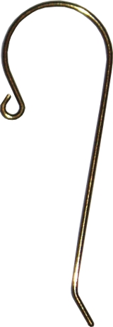 earwires plain hook kidney wire pierced ear wire findings 