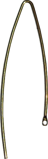 ganchos earwires plain hook kidney wire pierced ear wire findings 