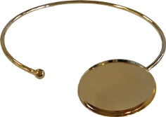 Base metal ring setting 9 mm.