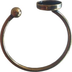 Base metal ring setting 6 mm.